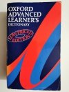 OXFORD ADVANCED LEARNER'S DICTIONARY 1989