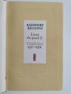 LISTY DO PANI Z. WSPOMNIENIA Z TERAŹNIEJSZOŚCI 1957-1961 