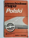 SAMOCHODOWA MAPA POLSKI 1: 750 000 1988