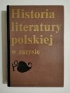 HISTORIA LITERATURY POLSKIEJ W ZARYSIE 1980
