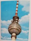 BERLIN. HAUPTSTADT DER DDR. KUGEL DES FERNSEH UND UKW TURMES