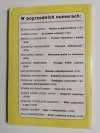 DZIŚ. PRZEGLĄD SPOŁECZNY. WARSZAWA ROK VII LISTOPAD '96 NR 11 (74)
