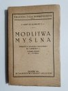 MODLITWA MYŚLNA - O. Rene de Maumigny T.J. 1931