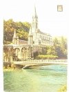 LOURDES. LA BASILIQUE, LE GAVE ET LES NOUVEAUX PONTS