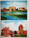 MALBORK. ZESPÓŁ ZAMKU POKRZYŻACKIEGO KOLAŻ 3 ZDJĘĆ