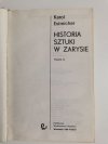 HISTORIA SZTUKI W ZARYSIE - Karol Estreicher 1988