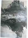 PIERO MANAI TESTA OLIO SU TELA 1985