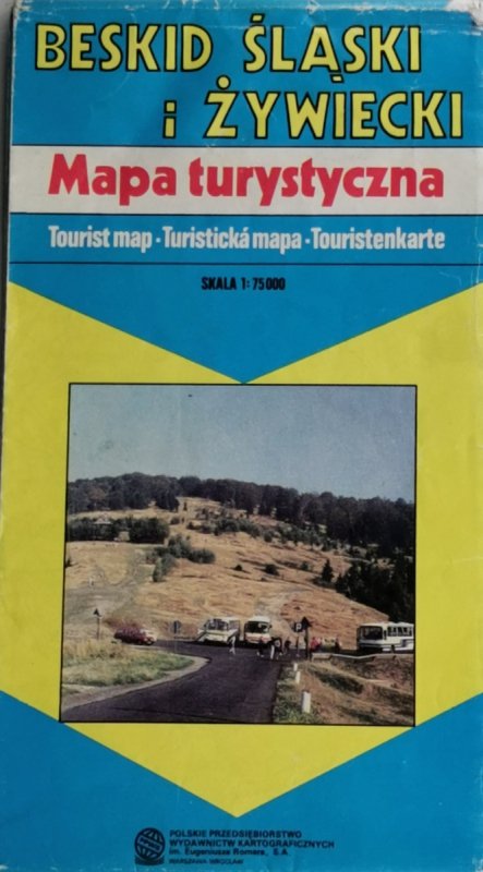 BESKID ŚLĄSKI I ŻYWIECKI MAPA 1:75 000 1996
