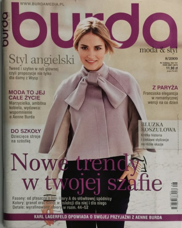 BURDA 8/2009