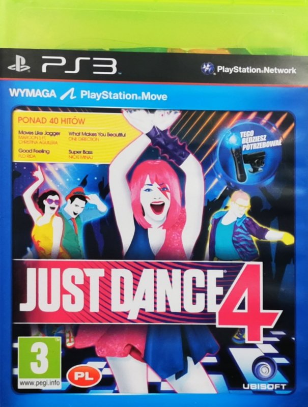 PS3. JUST DANCE 4