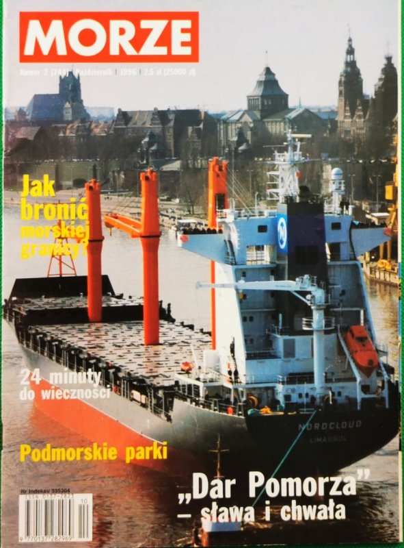 MORZE. NUMER 2(744) PAŹDZIERNIK 1996