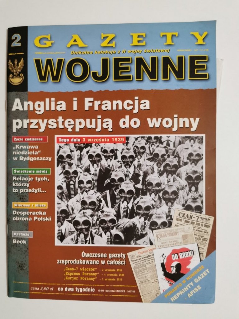 GAZETY WOJENNE NR 2 - Historyczne - CZASOPISMA