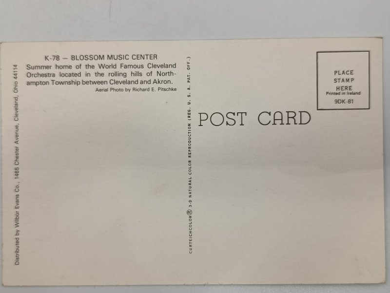 BLOSSOM MUSIC CENTER OHIO