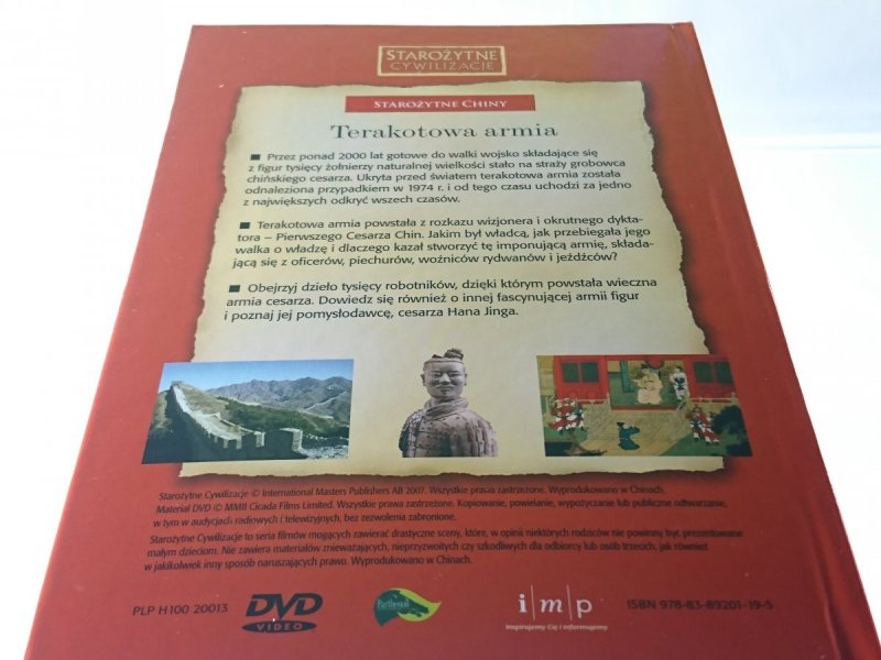 STAROŻYTNE CYWILIZACJE TOM 12 TERAKOTOWA ARMIA