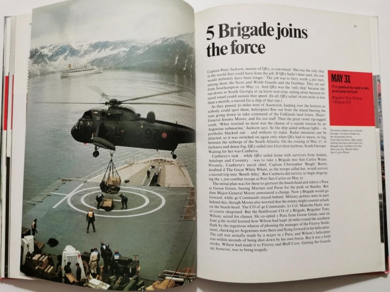 WAR IN THE FALKLANDS – The campaign in pictures