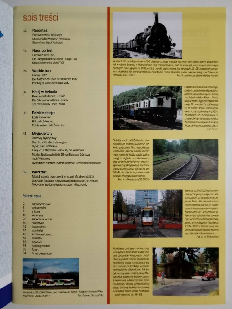 Miesięcznik. Świat kolei 04/2006