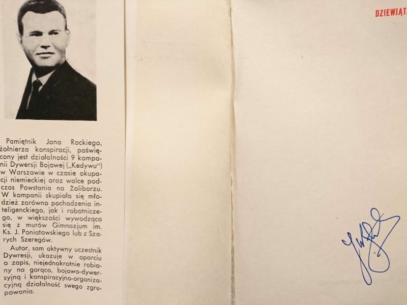 DZIEWIĄTA DYWERSYJNA - Jan Rocki 1973
