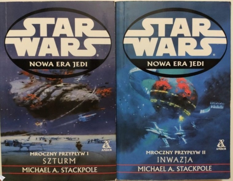 STAR WARS. NOWA ERA JEDI. MROCZNY PRZYPŁYW CZ. 1 I 2 - Michael A. Stackpole