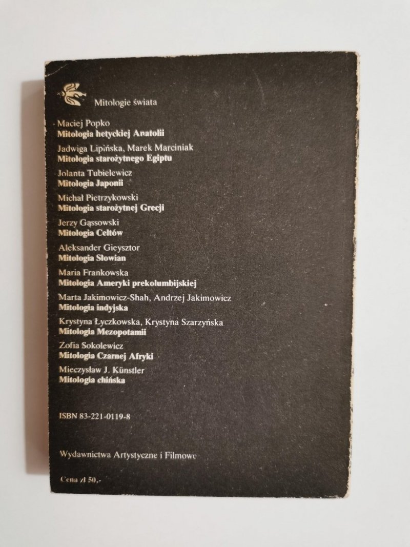 MITOLOGIA STAROŻYTNEJ ITALII - Aleksander Krawczuk 1984