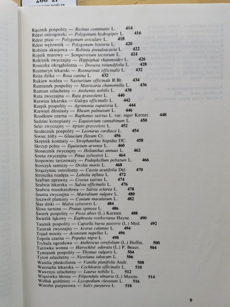Leksykon roślin leczniczych - red. Rumińska. Ożarowski 1990