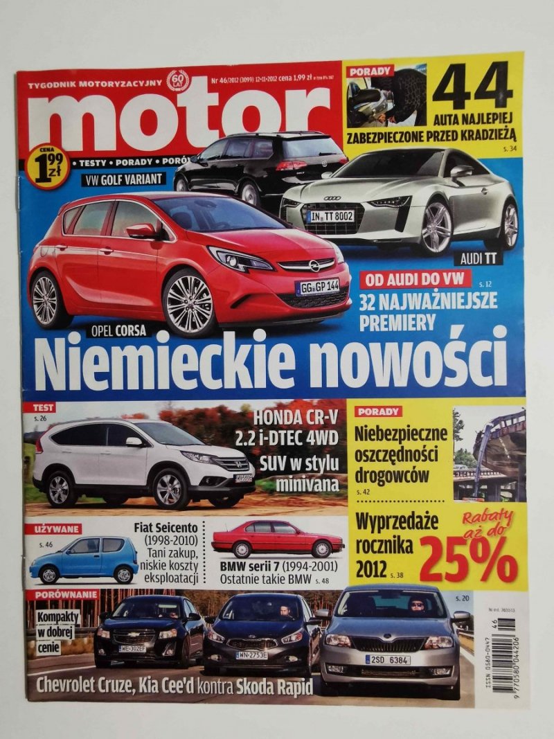 MOTOR NR 46/2012 (3099)