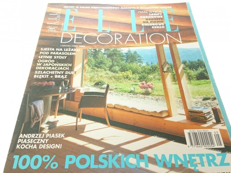 ELLE DECORATION NR. 3 (29) CZERWIEC/LIPIEC 2005