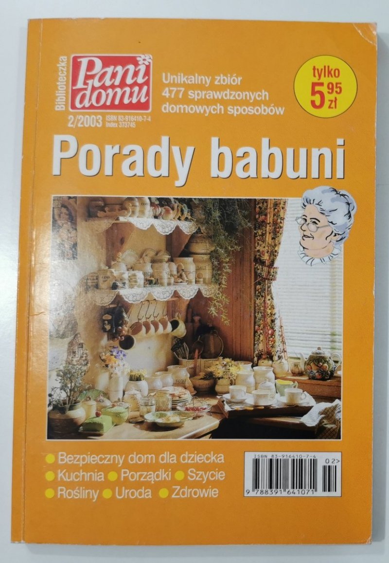 BIBLIOTECZKA PANI DOMU 2/2003 PORADY BABUNI TOM III