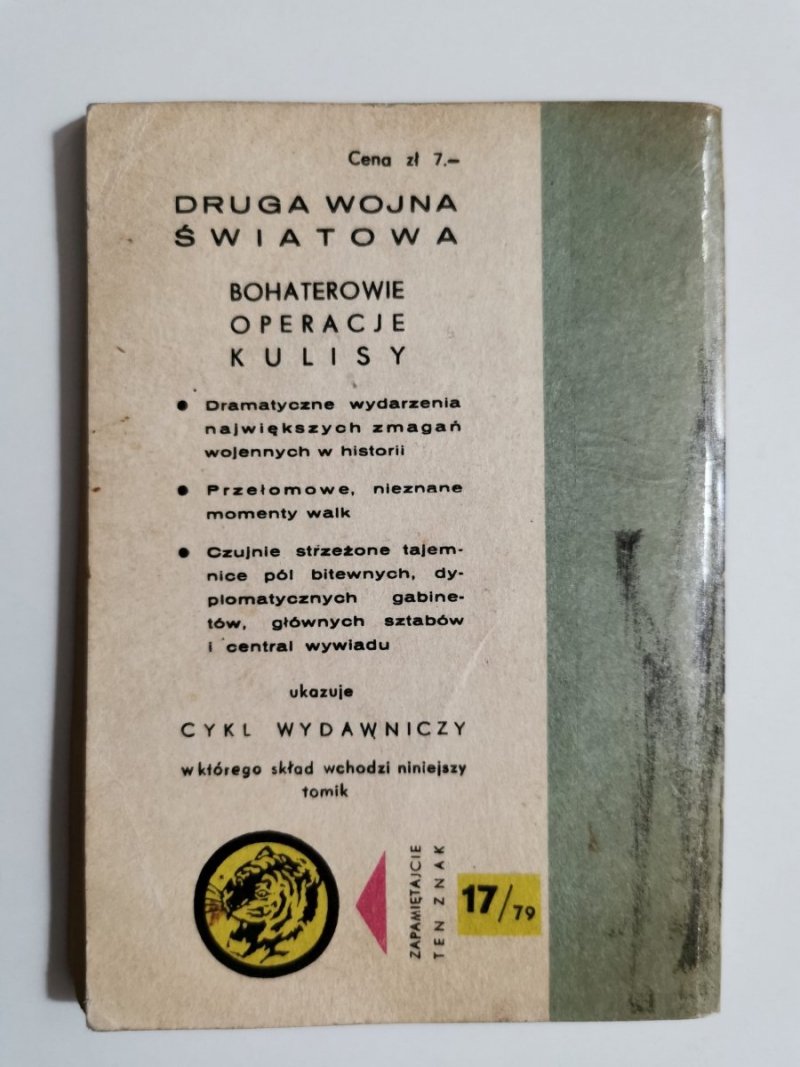 ŻÓŁTY TYGRYS: CZARNY NADAJE O TRZECIEJ - Stanisław M. Jankowski 1979