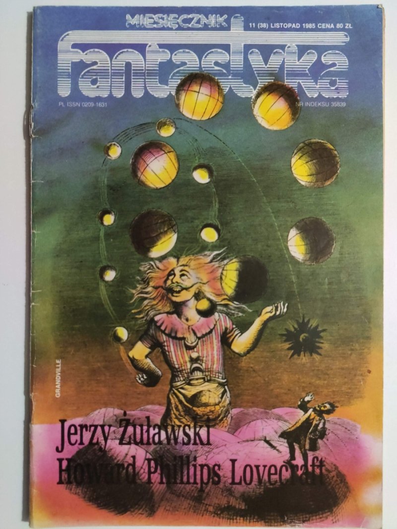 MIESIĘCZNIK FANTASTYKA NR 11 (38) LISTOPAD 1985