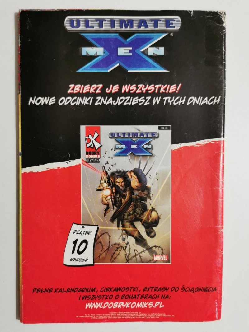 DOBRY KOMIKS DK 23/2004 ULTIMATE X-MEN 