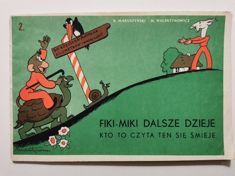 FIKI-MIKI DALSZE DZIEJE KTO TO CZYTA TEN SIĘ ŚMIEJE 1984