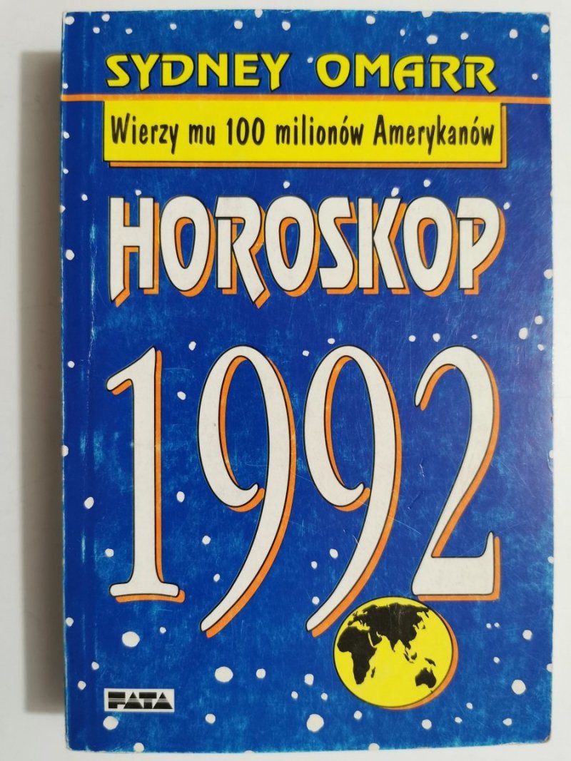 HOROSKOP 1992 - Sydney Omarr 