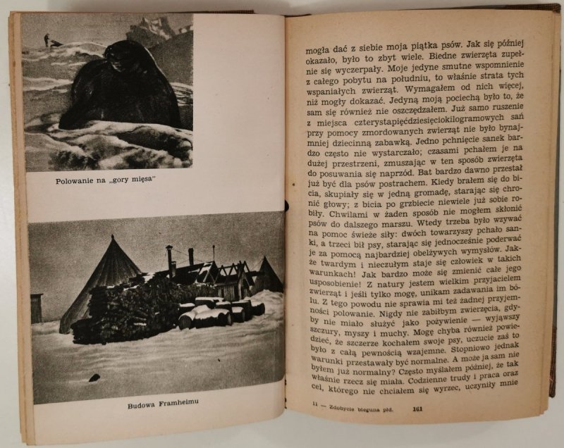 ZDOBYCIE BIEGUNA POŁUDNIOWEGO - Roald Aundsen 1957