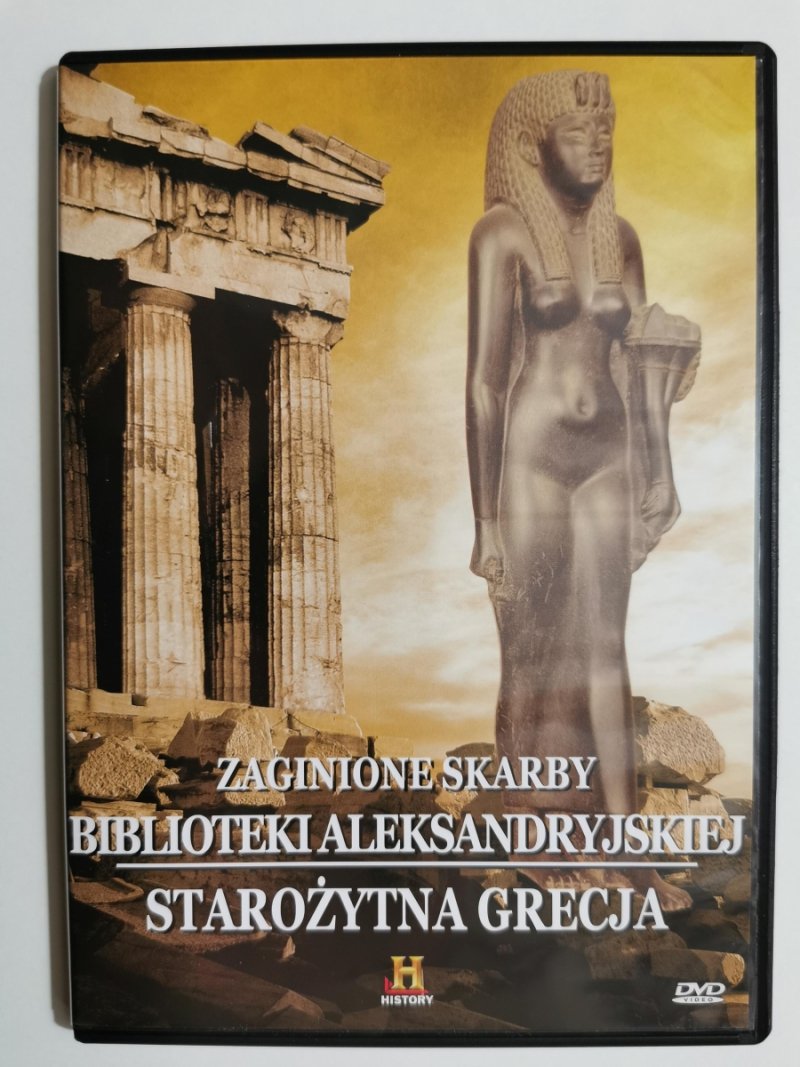 DVD. ZAGINIONE SKARBY BIBLIOTEKI ALEKSANDRYJSKIEJ STAROŻYTNA GRECJA