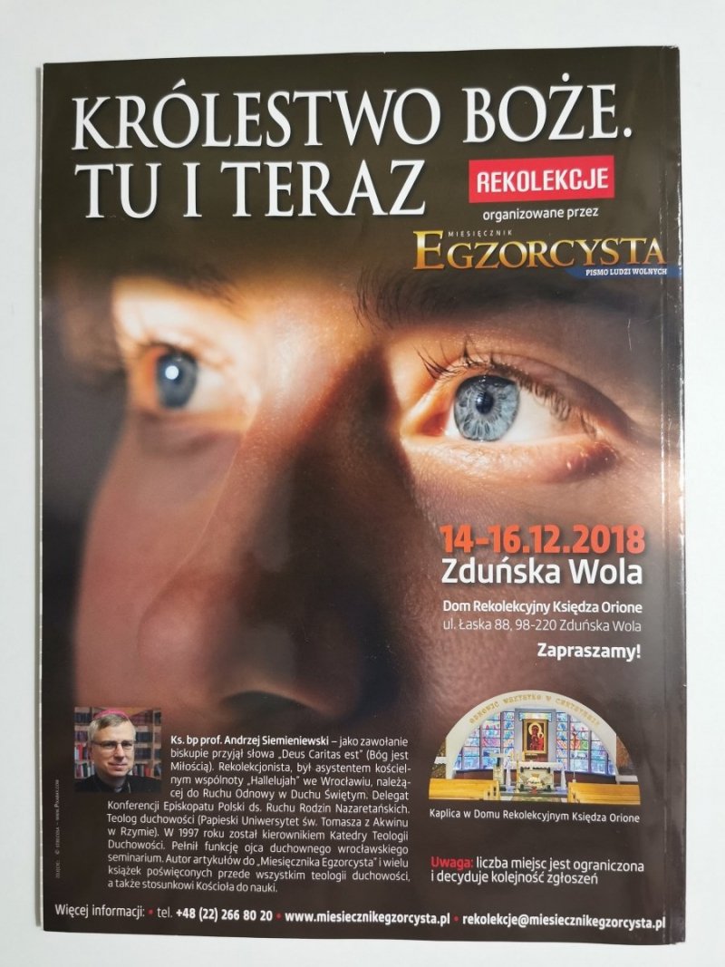 EGZORCYSTA NR 12 (76) GRUDZIEŃ 2018