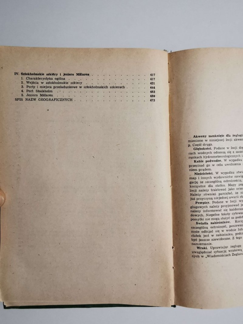 LOCJA BAŁTYKU CZĘŚĆ ŚRODKOWA Z ZATOKAMI FIŃSKĄ I RYSKĄ 1982