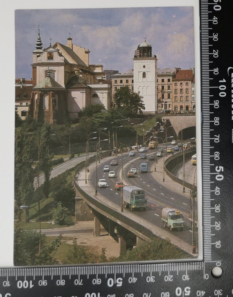 WARSZAWA. TRASA W-Z I KOŚCIÓŁ ŚWIĘTEJ ANNY