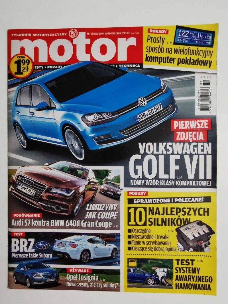 MOTOR NR 37/2012 (3090)