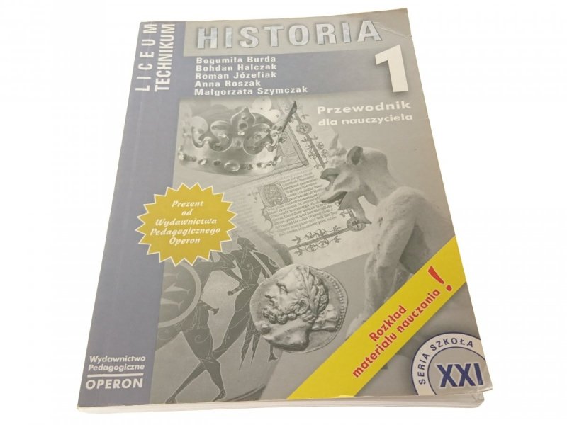 HISTORIA 1 PRZEWODNIK DLA NAUCZYCIELA - Burda 2002