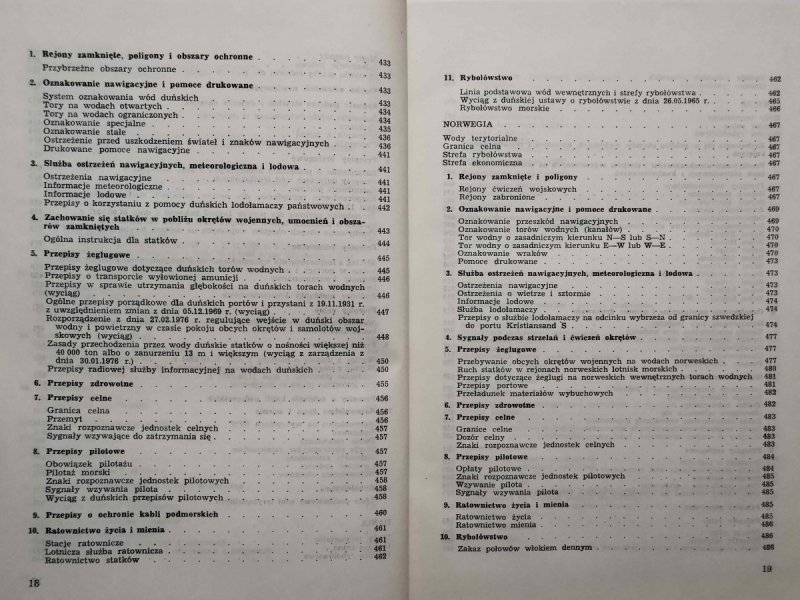 LOCJA BAŁTYKU ZBIÓR PRZEPISÓW 1979