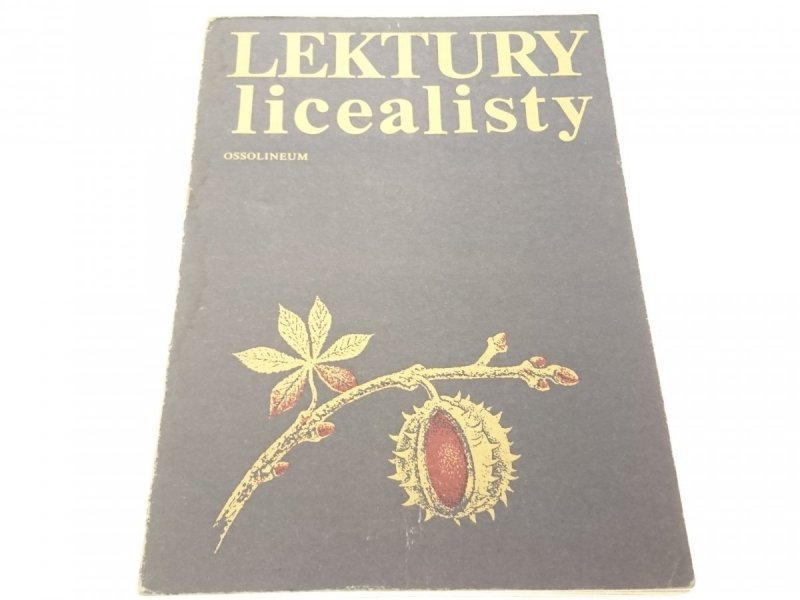 LEKTURY LICEALISTY. SZKICE (1986)