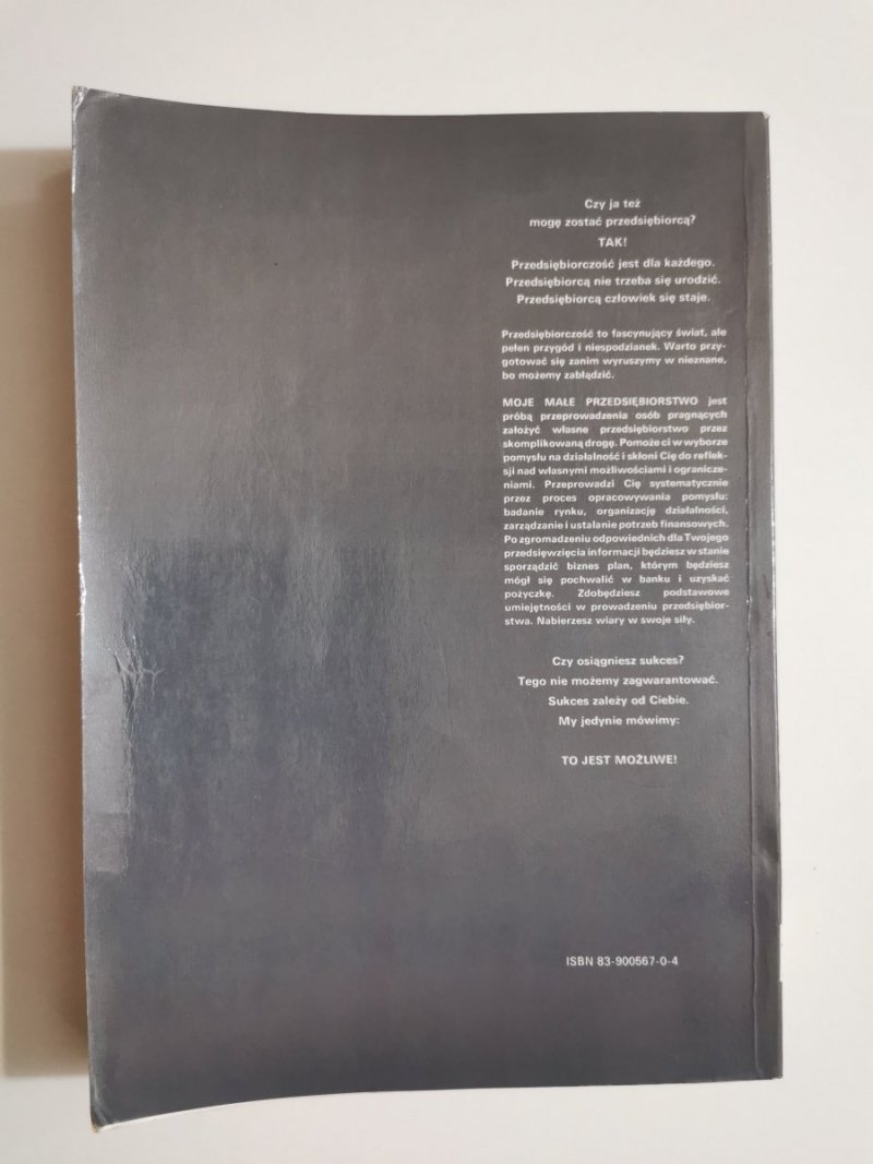 TO JEST MOŻLIWE! MOJE MAŁE PRZEDSIĘBIORSTWO 1992