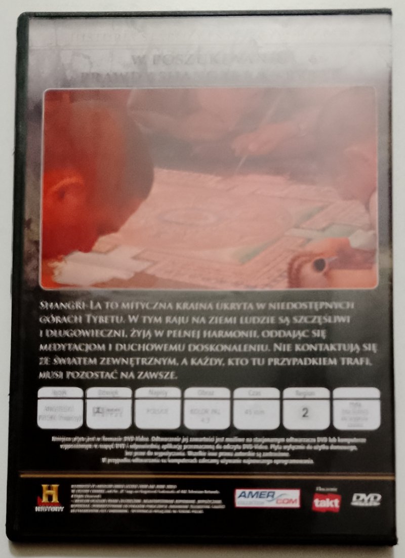 DVD. HISTORIA STAROŻYTNYCH CYWILIZACJI. TYBET