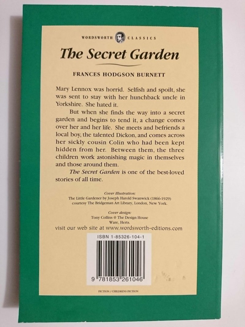 THE SECRET GARDEN - Frances Hodgson Burnett 1993
