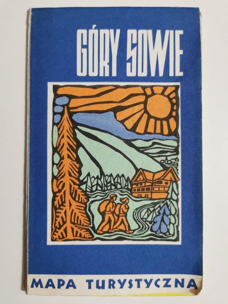GÓRY SOWIE. MAPA TURYSTYCZNA SKALA 1: 60 000 1984