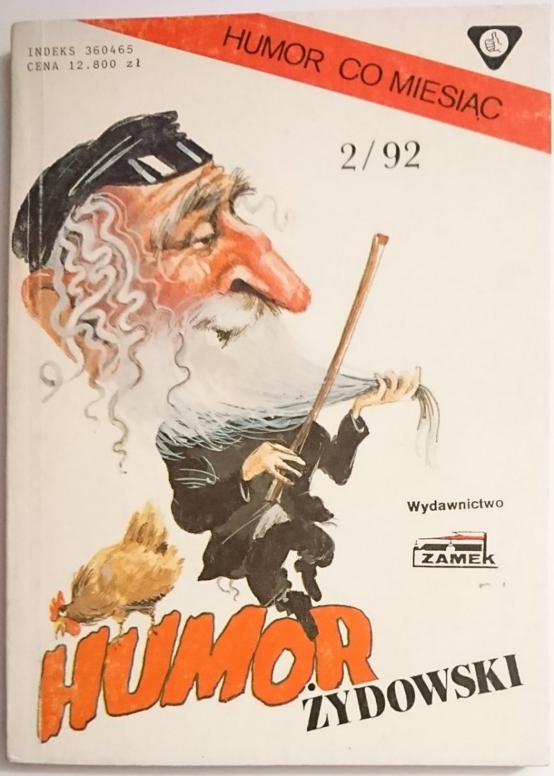 HUMOR CO MIESIĄC 2/92 HUMOR ŻYDOWSKI - Il. Stypułkowski