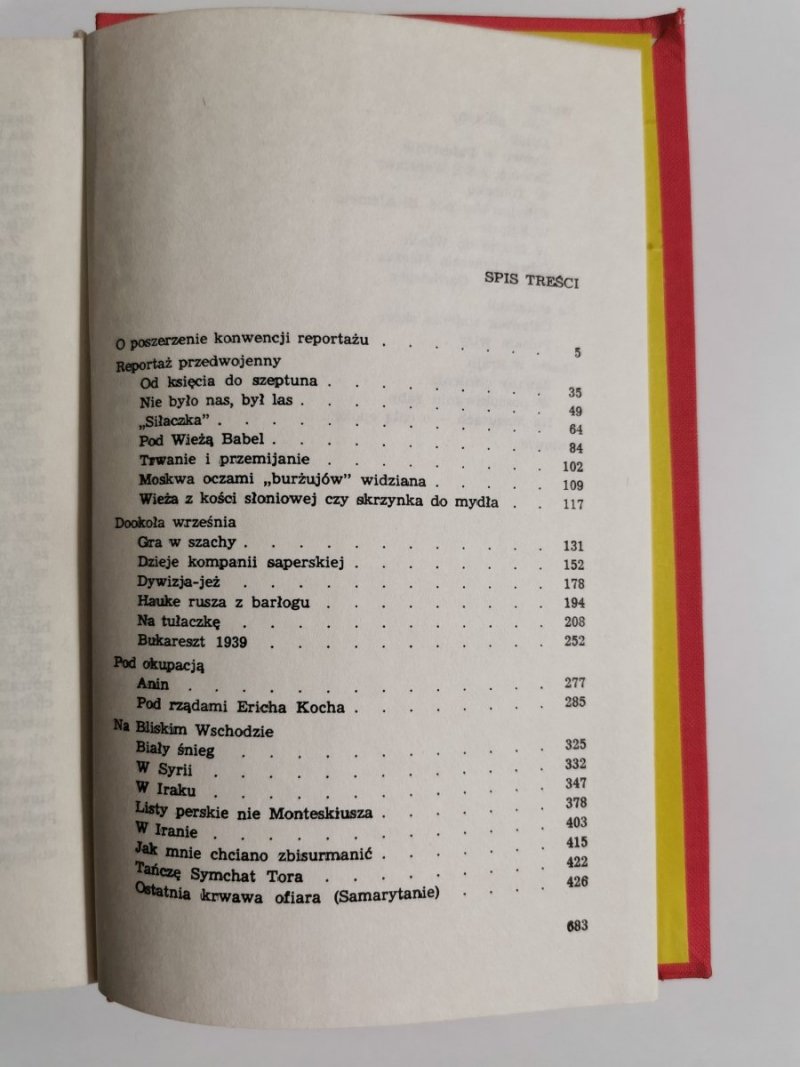 OD STOŁPCÓW PO KAIR - Melchior Wańkowicz 1971
