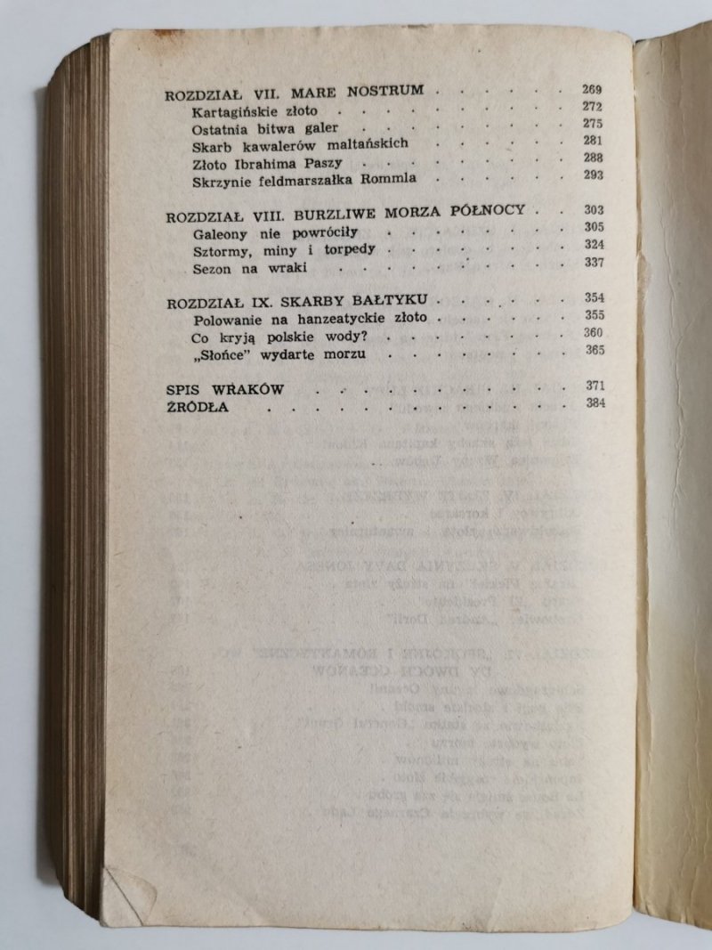 SKARBY NA DNIE MÓRZ - Aleksander Grobicki 1974