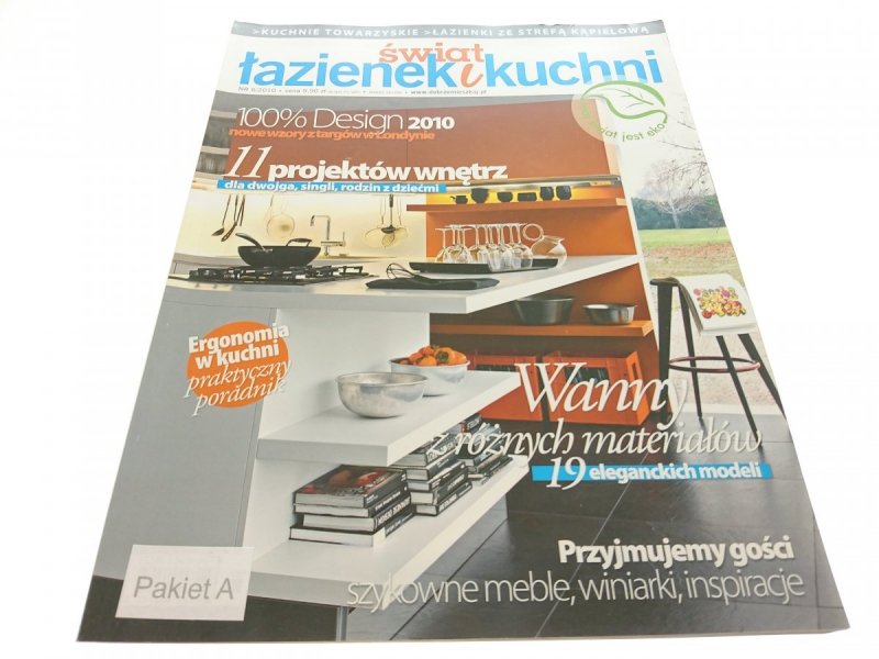 ŚWIAT ŁAZIENEK I KUCHNI NR 6/2010 11 PROJEKTÓW
