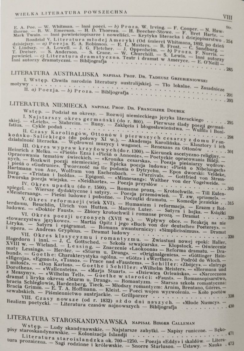 WIELKA LITERATURA POWSZECHNA TOMY 1-3